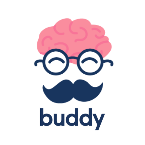 Buddy drink logo